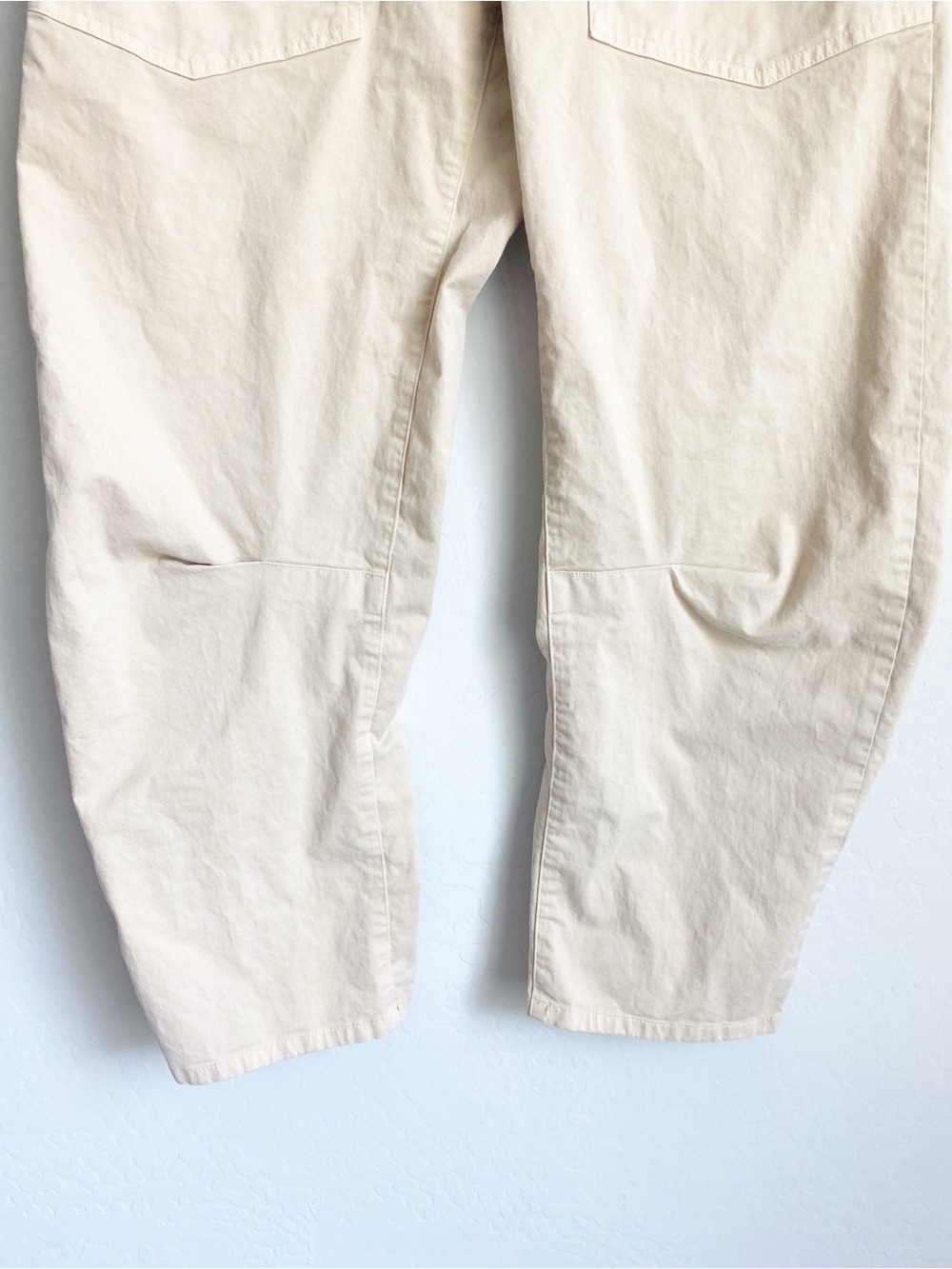 Nili Lotan Shon Relaxed Barrel-Leg Pant in Sandstone Size 0 - Picture 5 of 14